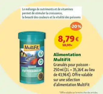 MultiFit Alimentation
