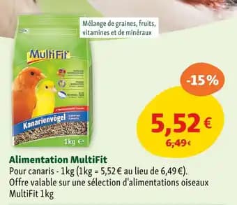 MultiFit Alimentation