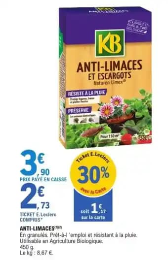 KB Anti-limaces 45 g