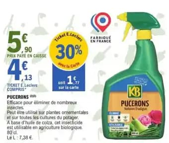 KB Pucerons 80 cl