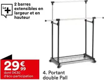 Portant double Pall