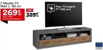 Meuble TV Matt 192 cm