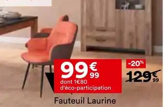 Fauteuil laurine