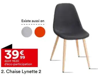 Chaise Lynette 2