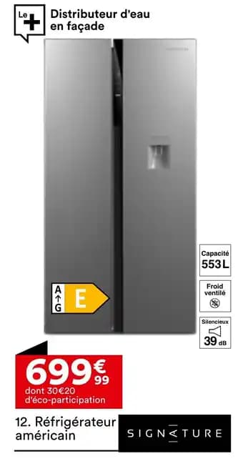 Réfrigérateur américain