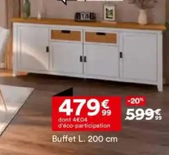 Buffet L. 200 cm