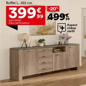 Buffet L. 222 cm