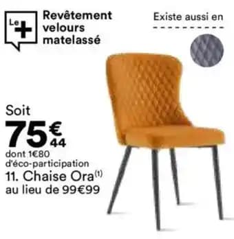 Chaise Ora (