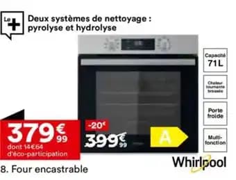 WHIRPOOL Four encastrable