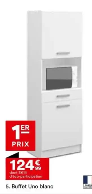 Buffet Uno blanc