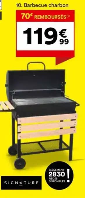 SIGNATURE Barbecue charbon
