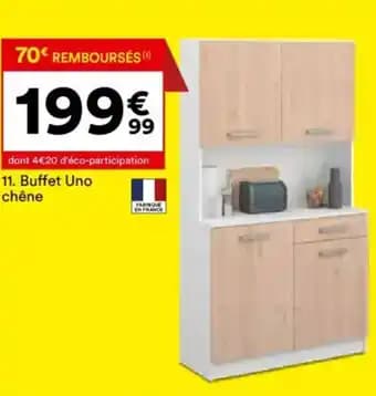 Buffet Uno chêne