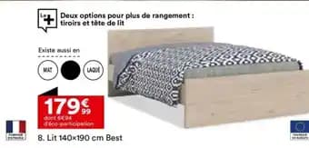 Lit 140×190 cm Best