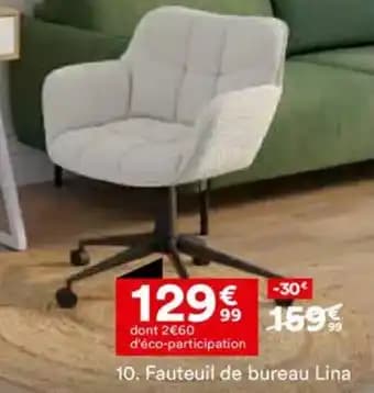 Fauteuil de bureau Lina