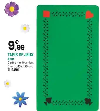 Tapis de jeux