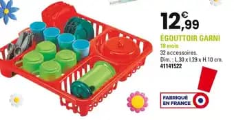 Égouttoir Garni