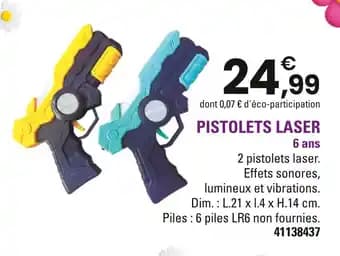 Pistolets Laser
