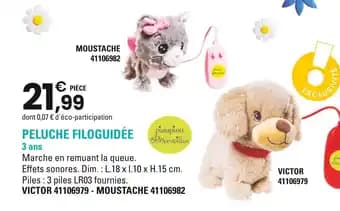 Peluche filoguidée