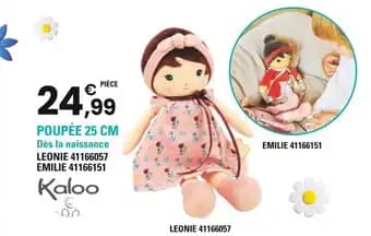Kaloo Poupée 25 cm