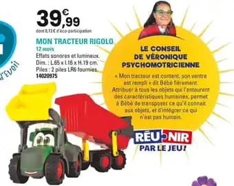 Mon tracteur rigolo