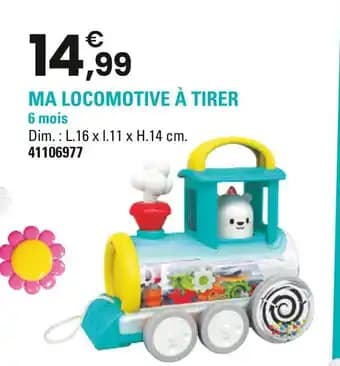 Ma locomotive à tirer