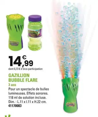 Gazillion Bubble flare