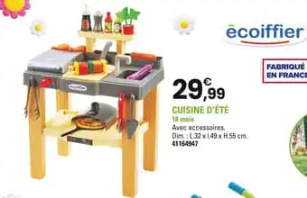 écoiffier Cuisine d'été