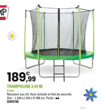 Trampoline 2,44 m