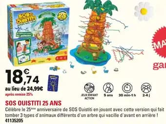 SOS Ouistiti 25 Ans