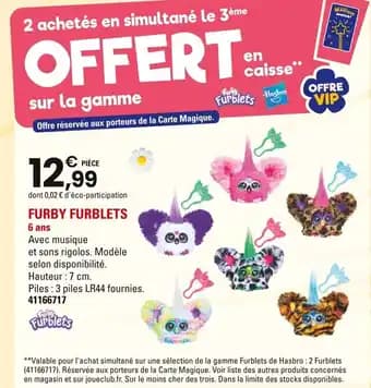 Hasbro Furby Furblets