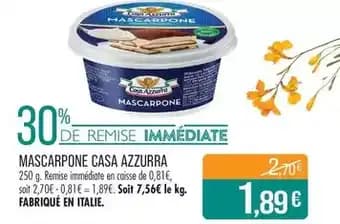 Casa azzurra - mascarpone