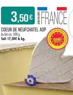 Coeur de neufchatel aop