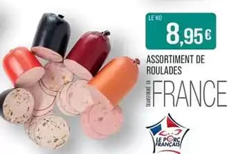 Assortiment de roulades