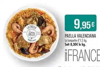 Paella valenciana