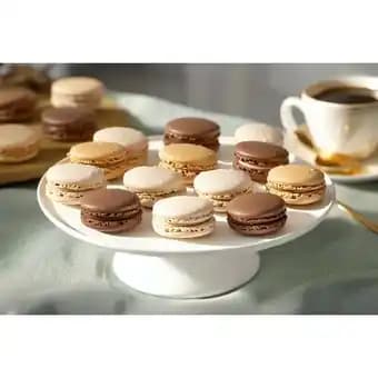 18 macarons