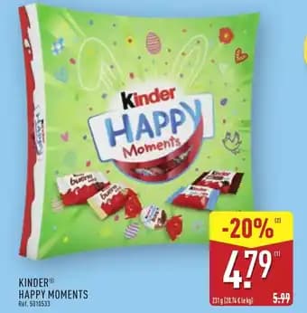 KINDER® Happy moments 231 g