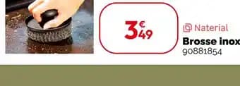 NATERIAL Brosse inox