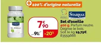 STARWAX Sel d'oseille
