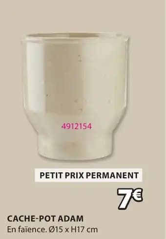 Cache-pot adam 15 x 17 cm