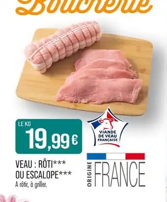Viande de Veau Française