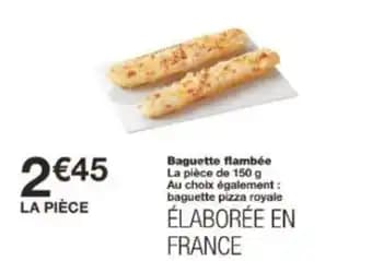 Baguette flambée 150 g