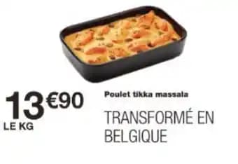 Poulet tikka massala