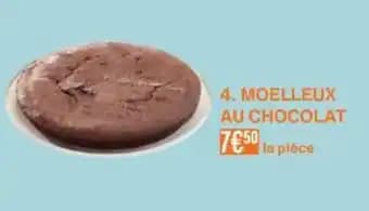 Moelleux au chocolat