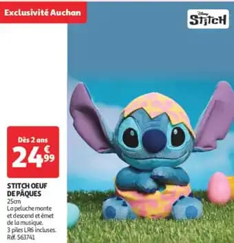 STITCH Oeuf de pâques