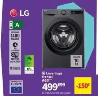 LG Lave-linge frontal