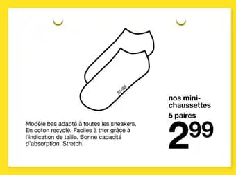 nos mini- chaussettes