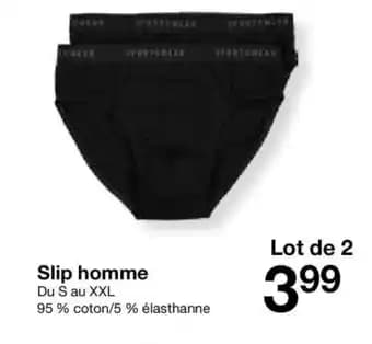 Slip homme