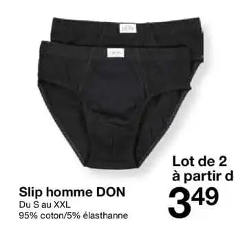 Slip homme DON