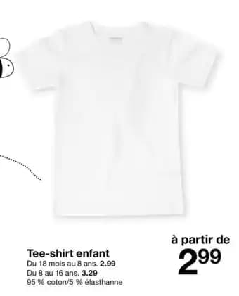 Tee-shirt enfant