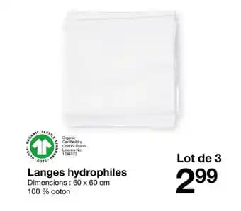 Langes hydrophiles